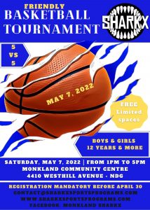 Basketball tournament NDG